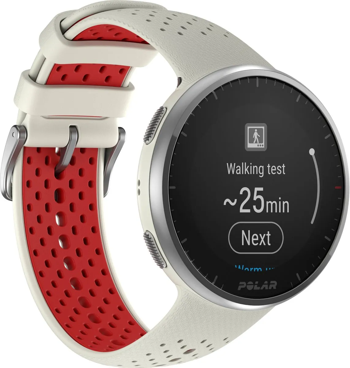Polar Pacer Pro GPS Hardloophorloge - 45mm - Snow White