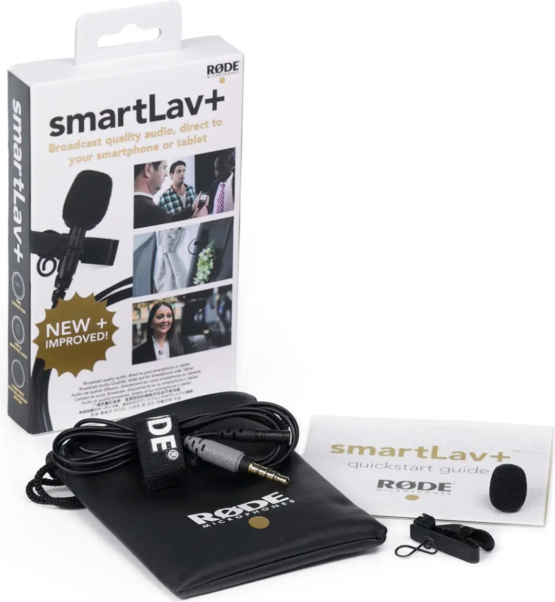 RØDE smartLav+ Lavalier Microfoon - Smartphone/Tablet - Zwart - afbeelding 6 van 6