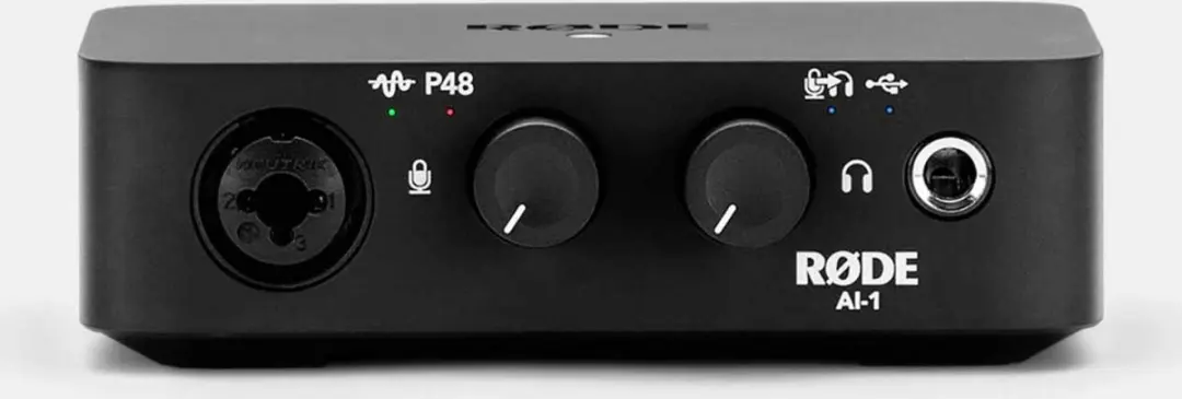 RØDE AI-1 USB Audio Interface PCM0014783-000 - Zwart - afbeelding 6 van 6