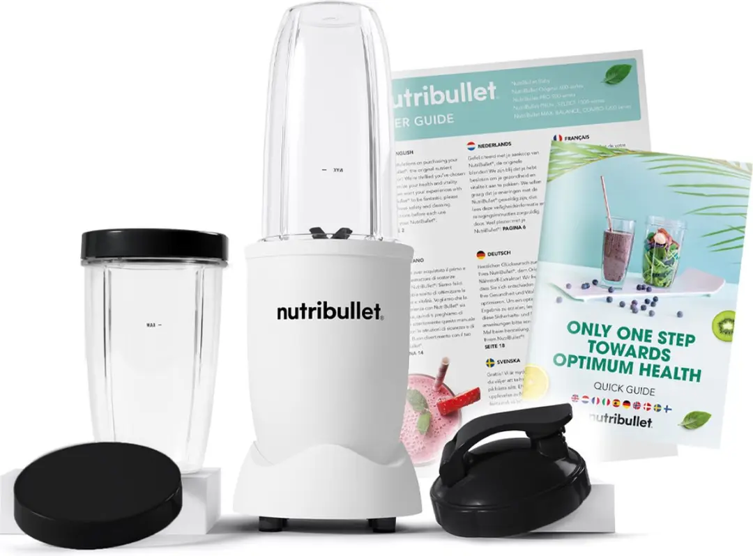 NutriBullet Exclusive Blender 900W - 2x 900ml - Wit