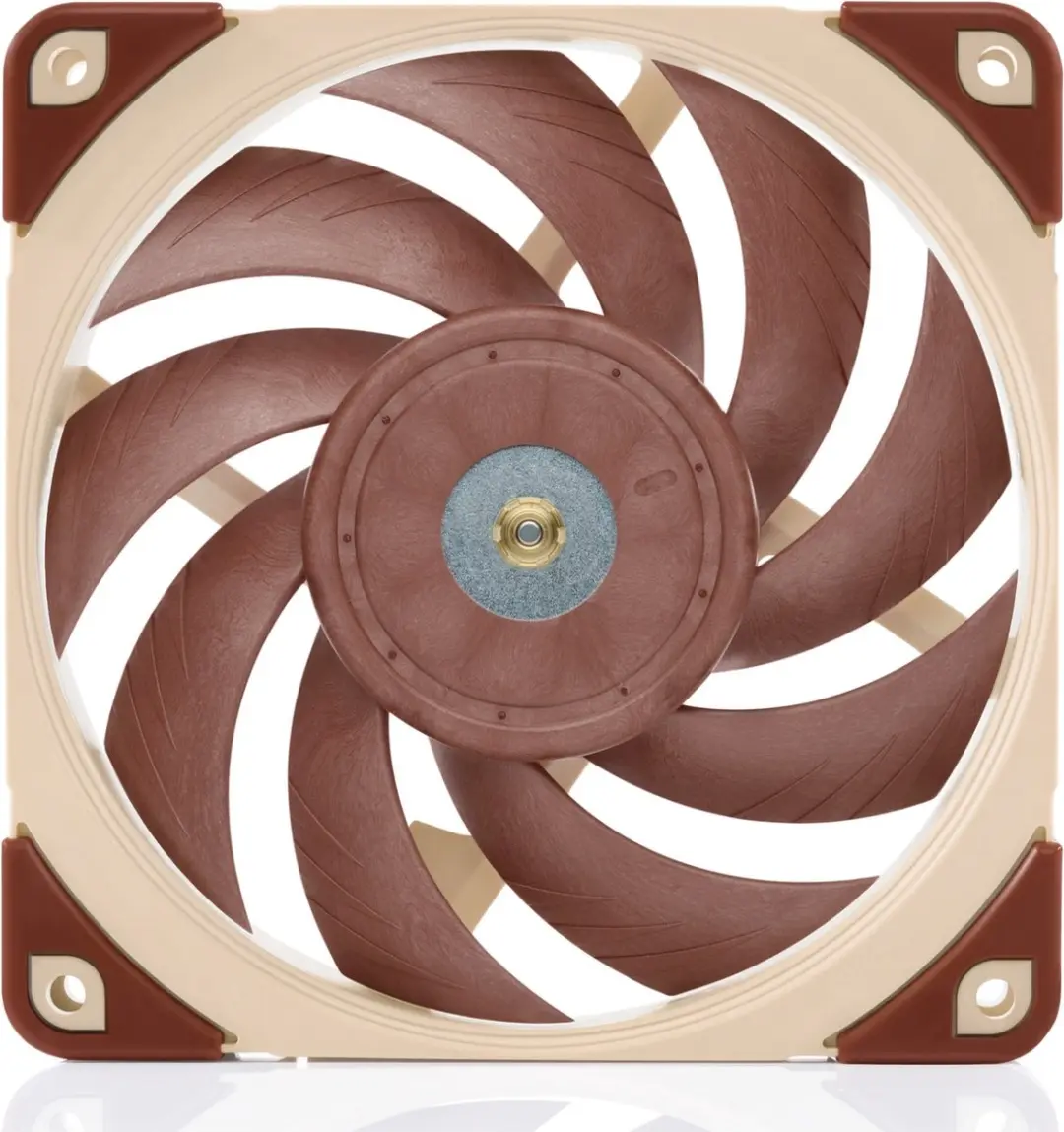 Noctua NF-A12x25 PWM Box Ventilator 120mm - Beige/Brown - afbeelding 6 van 6