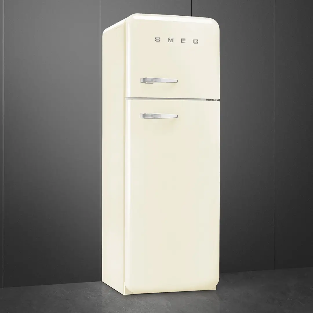 Smeg FAB30RCR6 Koel-Vriescombinatie Vrijstaand 294L - Crème