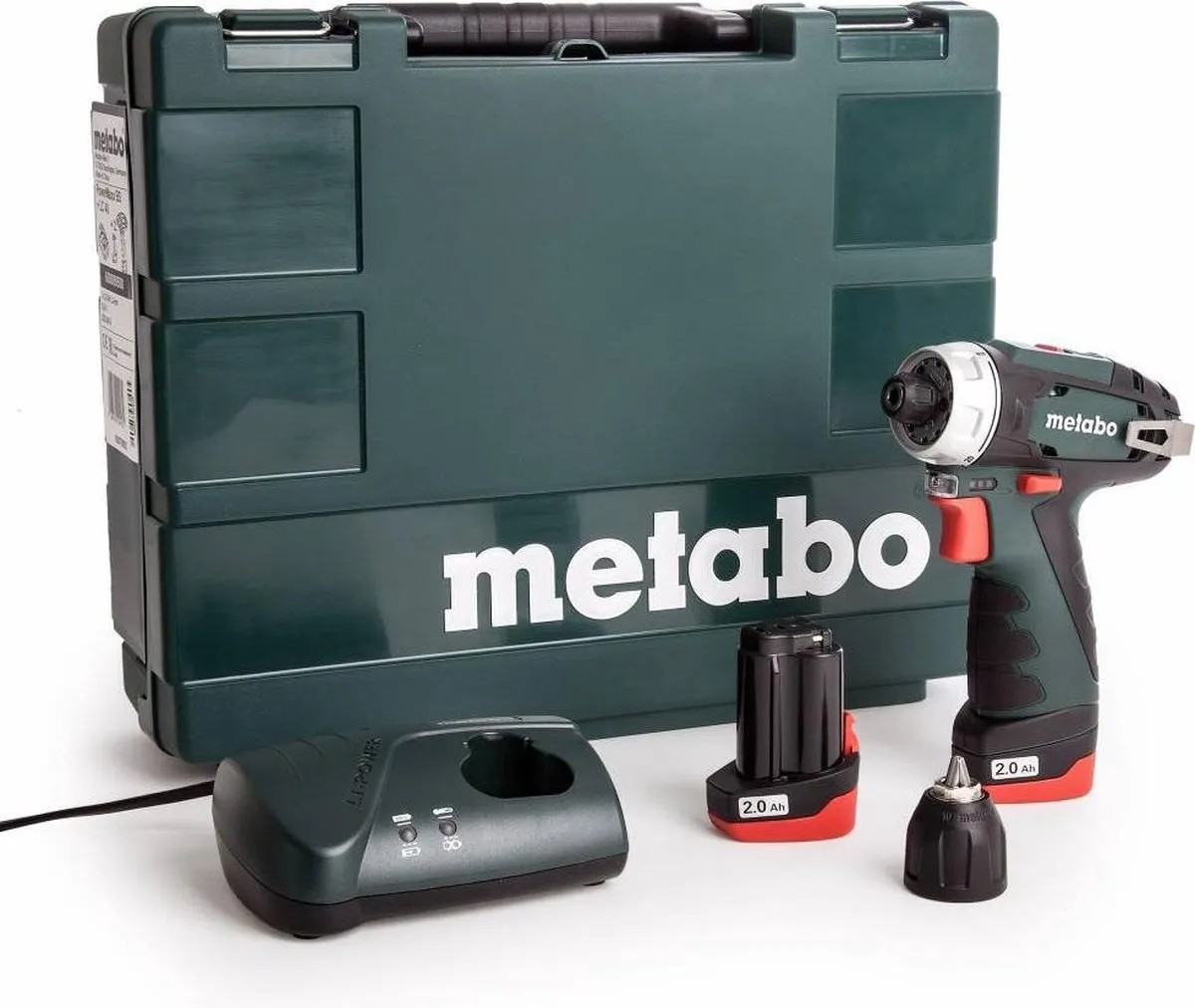 Metabo PowerMaxx BS Basic 600080500 Accu-schroefboormachine - 2x 2000mAh