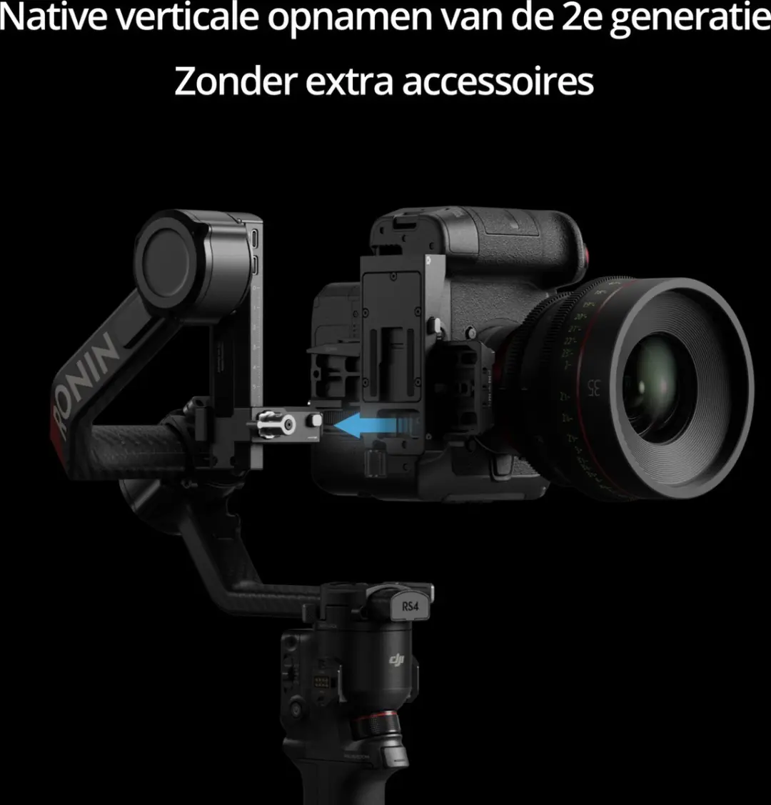 DJI RS 4 Pro Gimbal - 3000mAh - Transparent