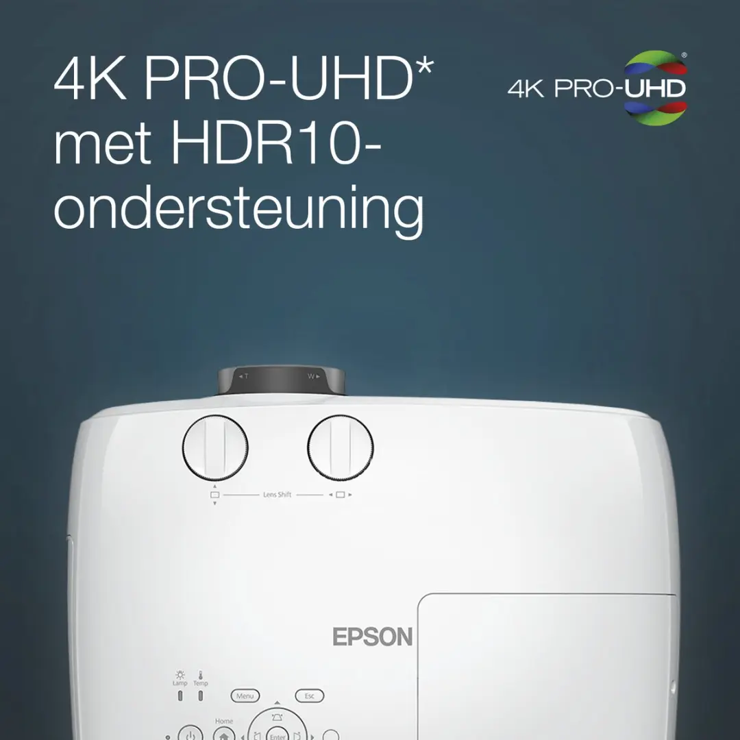 Epson EH-TW7000 4K Beamer - 3000 Lumen - Wit
