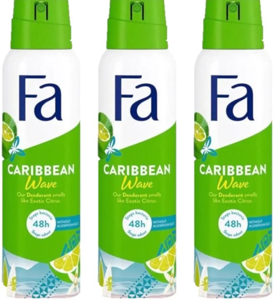 Fa Deospray Caribbean Lemon 450ml