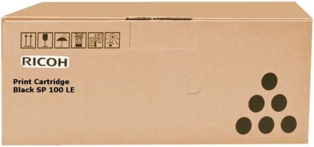 Ricoh SP100LE Tonercartridge Zwart - 1200 Pagina's