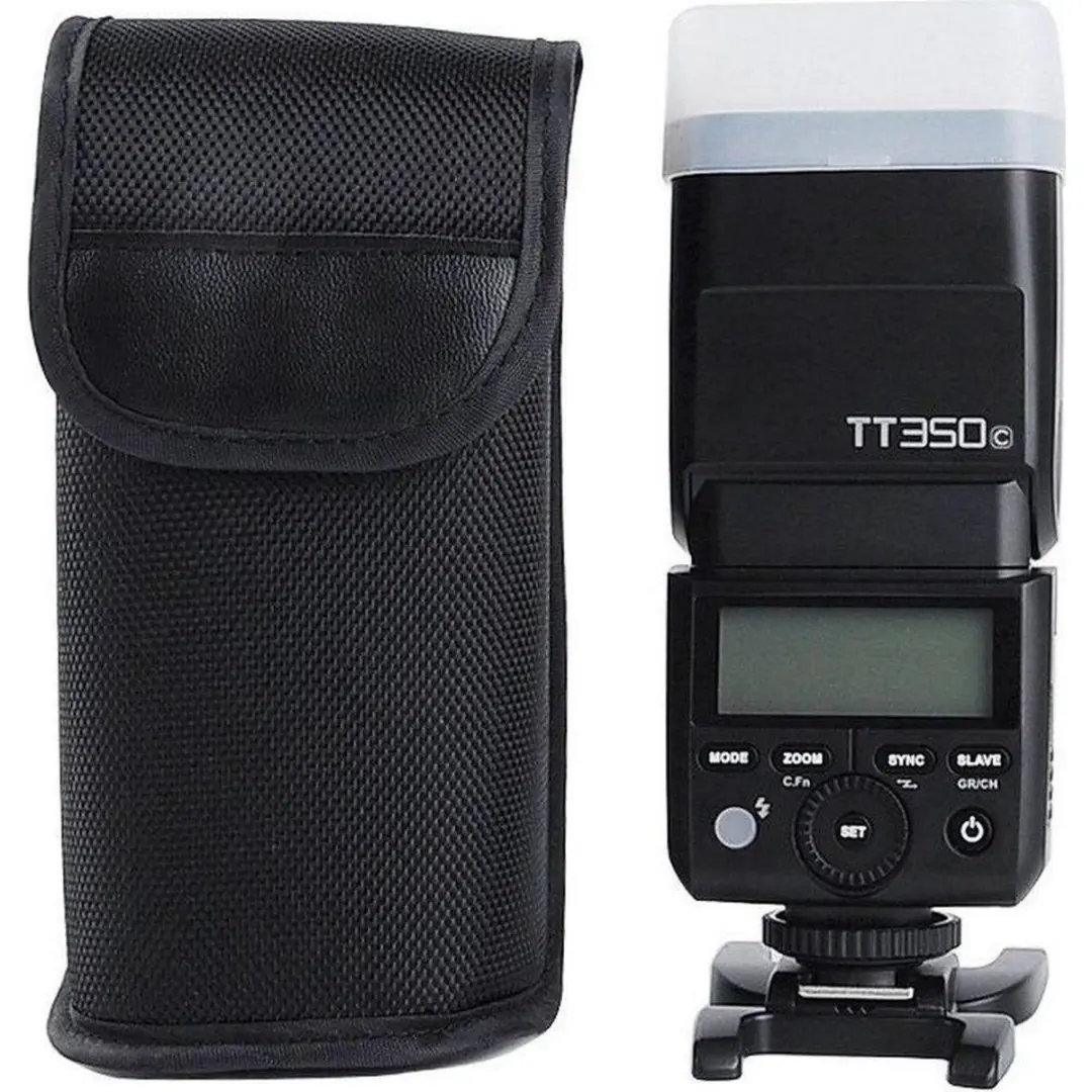 Godox Speedlite TT350 Flitser - Canon/Fujifilm - Zwart