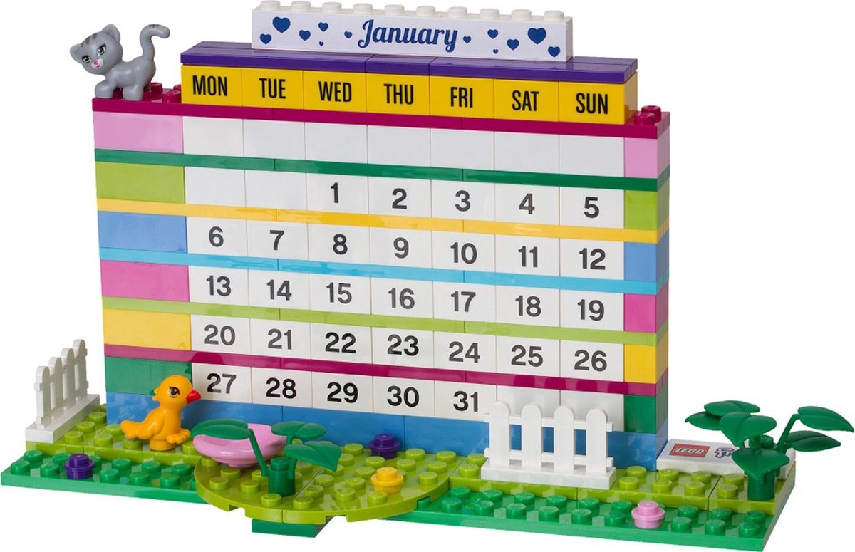 LEGO Friends brick calendar 850581