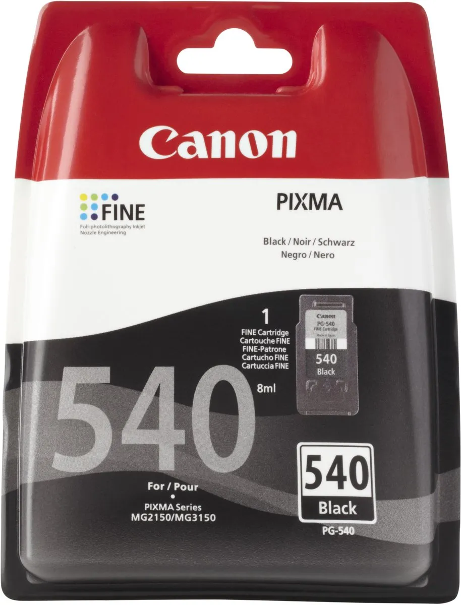 Canon PG-540 Inktcartridge - Zwart