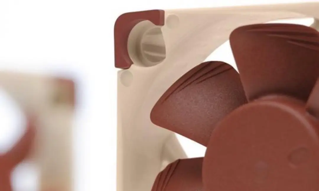 Noctua NF-A4X10 PWM Ventilator - Rood
