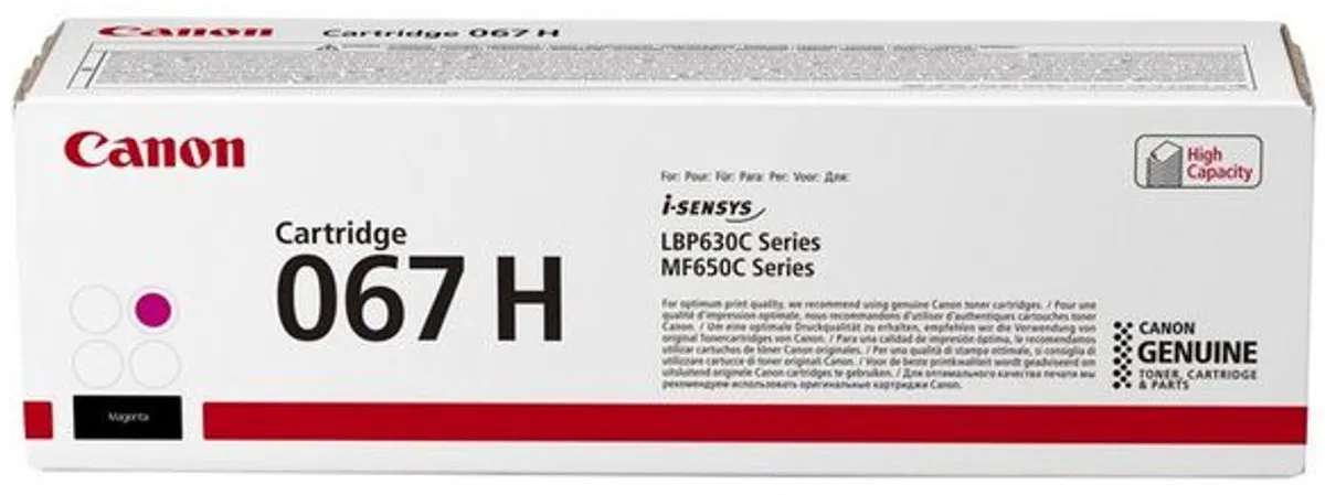 Canon 067H Tonercartridge Magenta