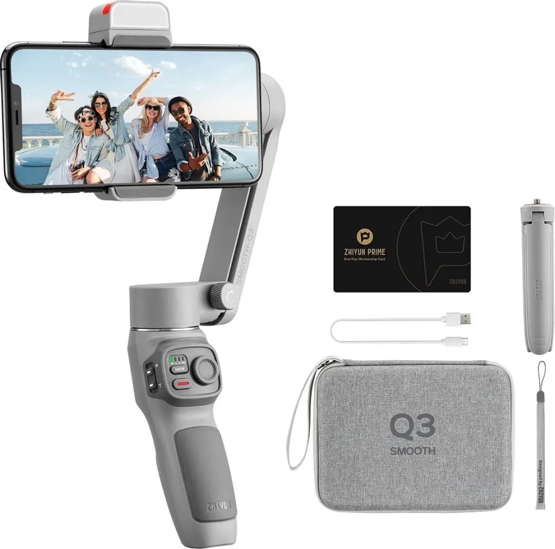 Zhiyun Smooth-Q3 3-assige Gimbal Combo