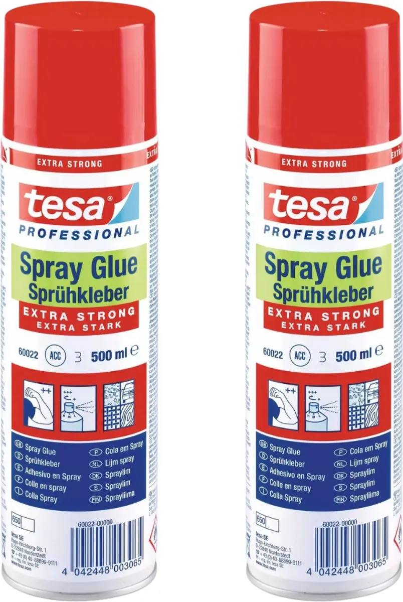Tesa Tapijtbespuitingslijm 500ml