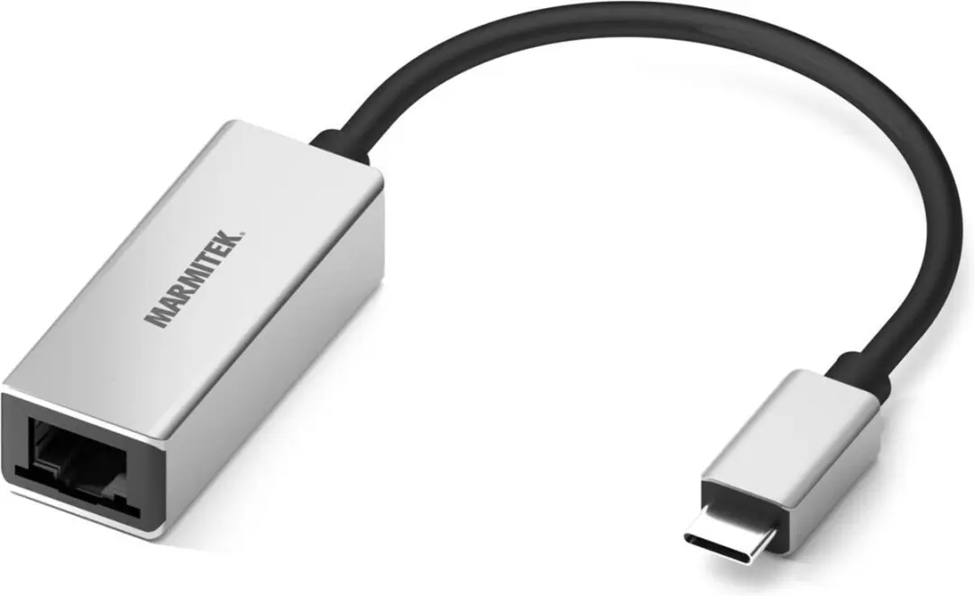 Marmitek Connect 25008373 USB-C naar Ethernet Adapter
