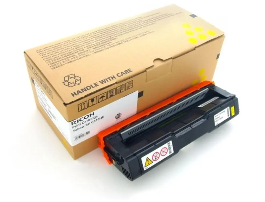 Ricoh SPC310HE Tonercartridge Geel - 2500 pagina's