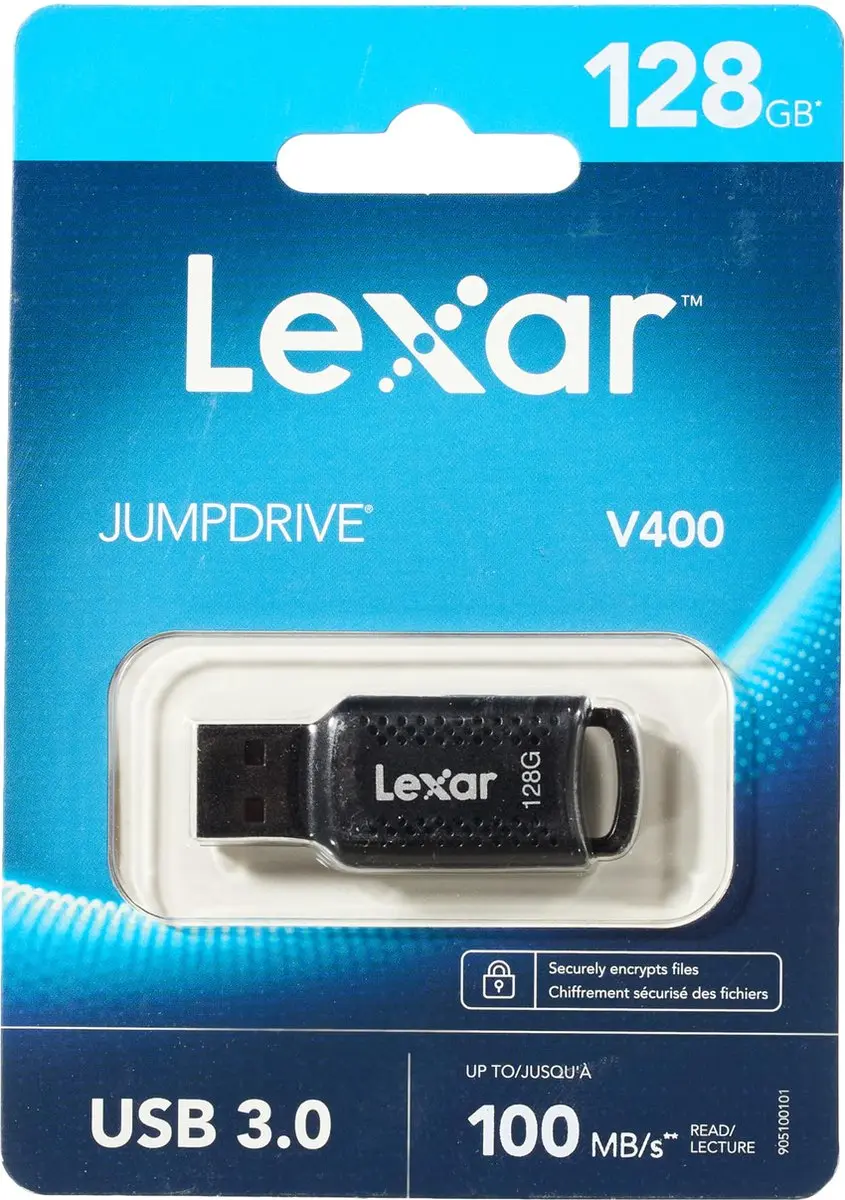 Lexar JumpDrive V400 LJDV400128G-BNBNG USB-stick 128GB