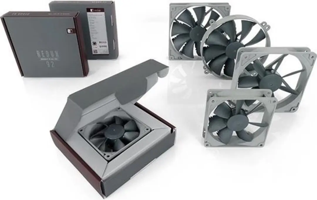 Noctua NF-B9 redux 1600 PWM Ventilator - 9,2 cm - Zwart/Grijs