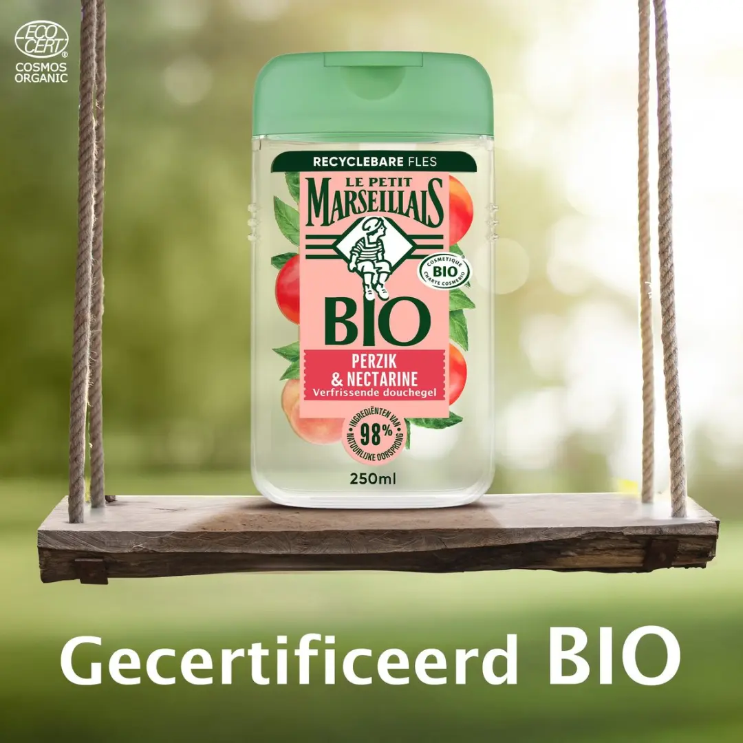 Le Petit Marseillais Bio Douchegel Verfrissende Perzik & Nectarine 6x250ml