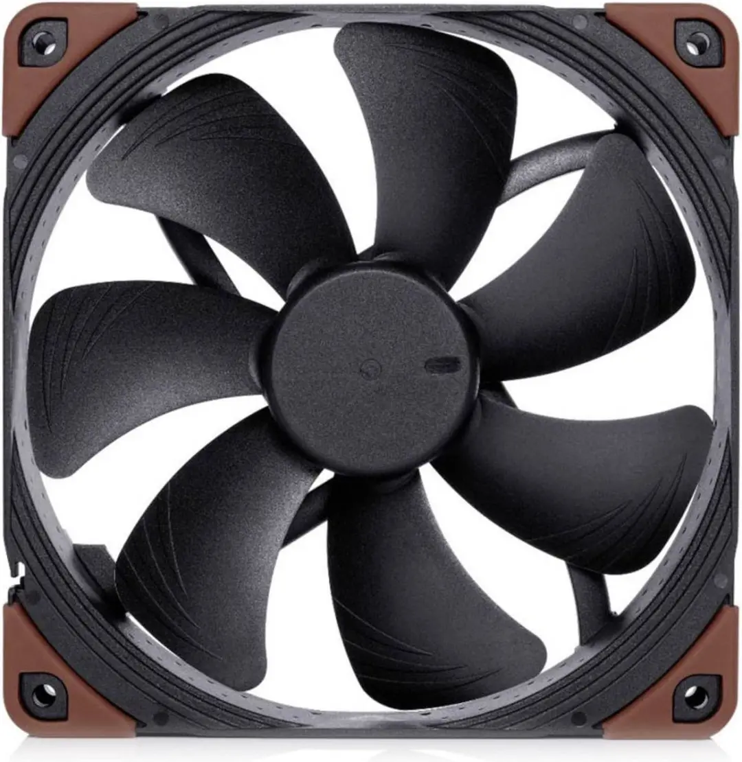 Noctua NF-A14 industrialPPC-24V-3000 Ventilator 140mm - 3000 RPM - Zwart