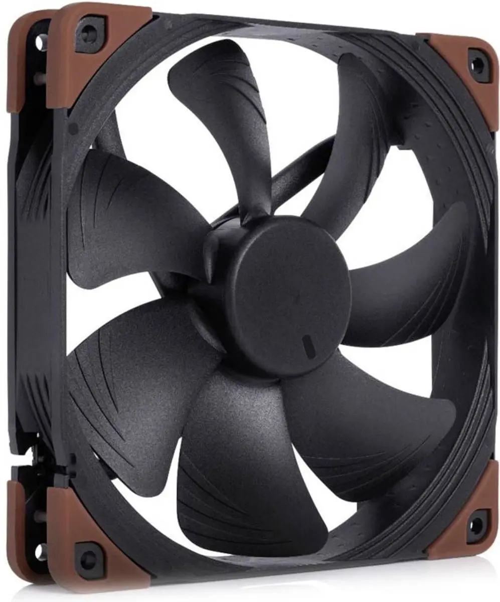 Noctua NF-A14 industrialPPC-24V-3000 Ventilator 140mm - 3000 RPM - Zwart