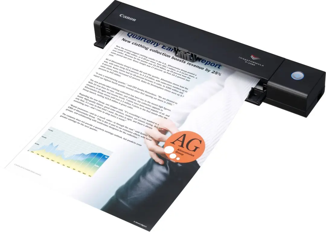 Canon imageFORMULA P-208II Mobiele Scanner - A4 - Zwart