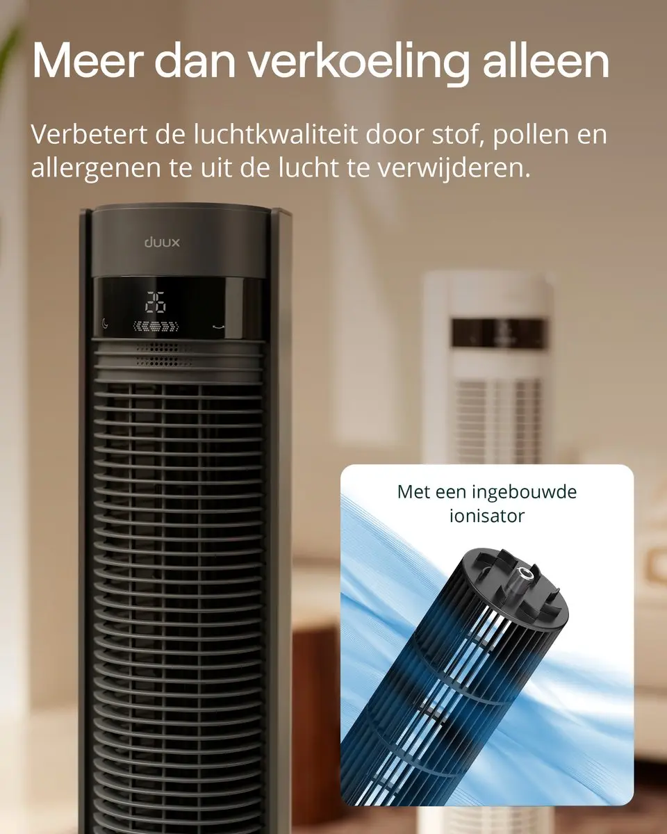 Duux Elevate DXTF02 Torenventilator - 26 Snelheden - Wit - afbeelding 6 van 6