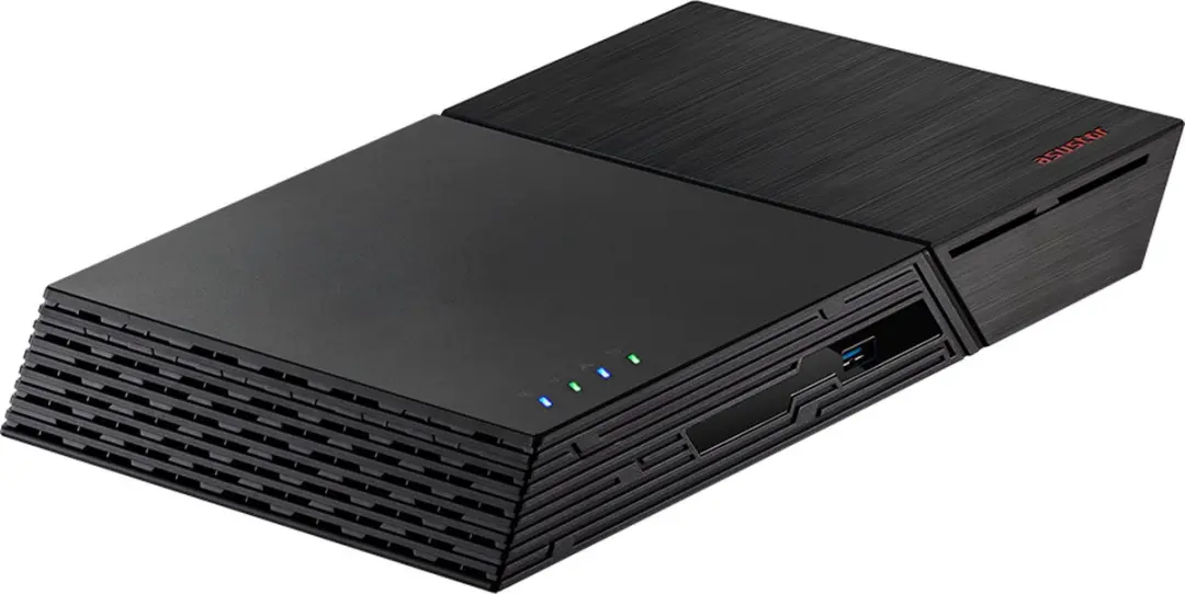 Asustor Flashstor 12 Pro FS6712X All-Flash NAS - 12x M.2 NVMe - 10GbE - 4GB RAM - Zwart