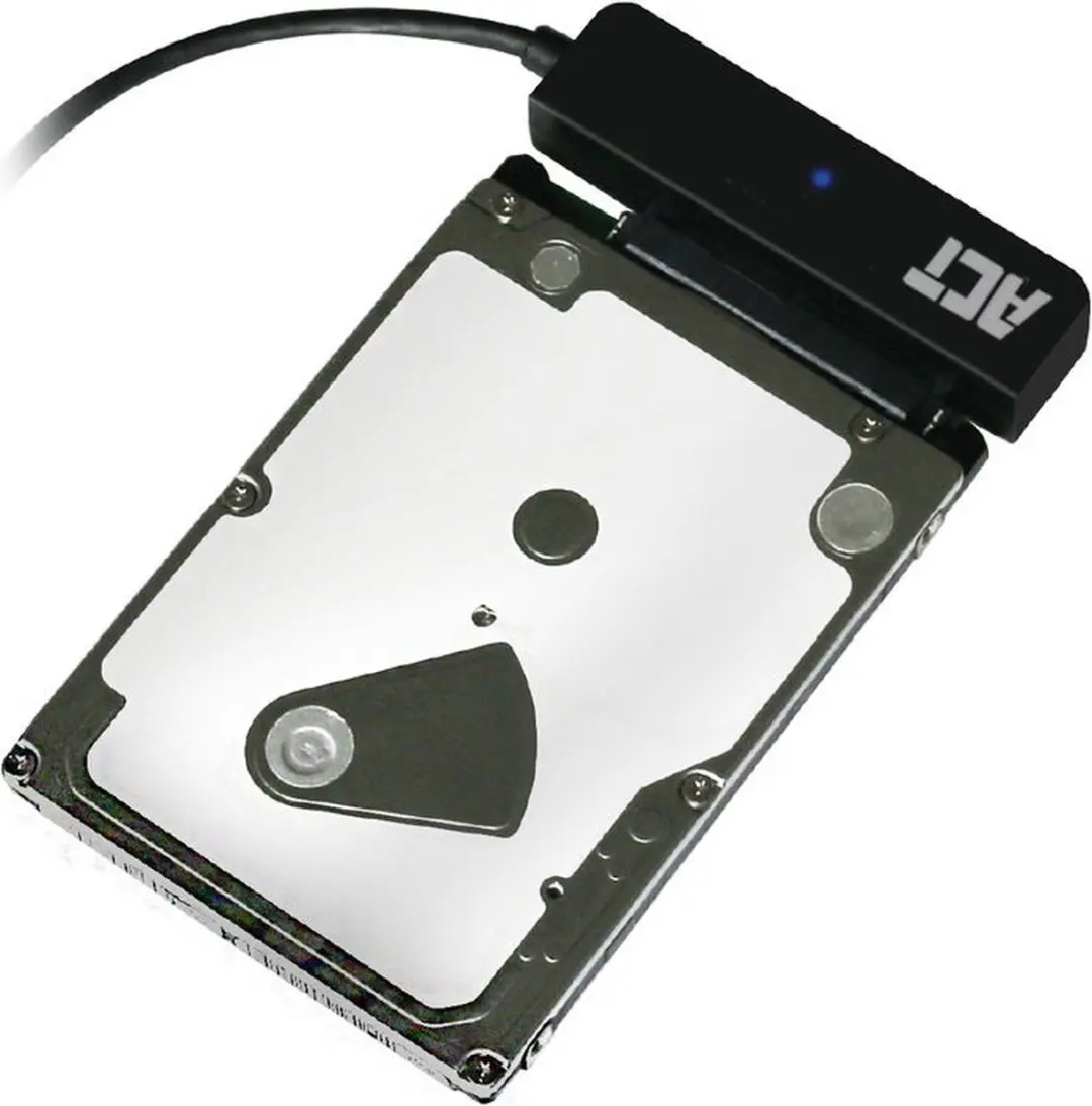 ACT AC1525 USB-C naar SATA Adapter 2,5" - Zwart