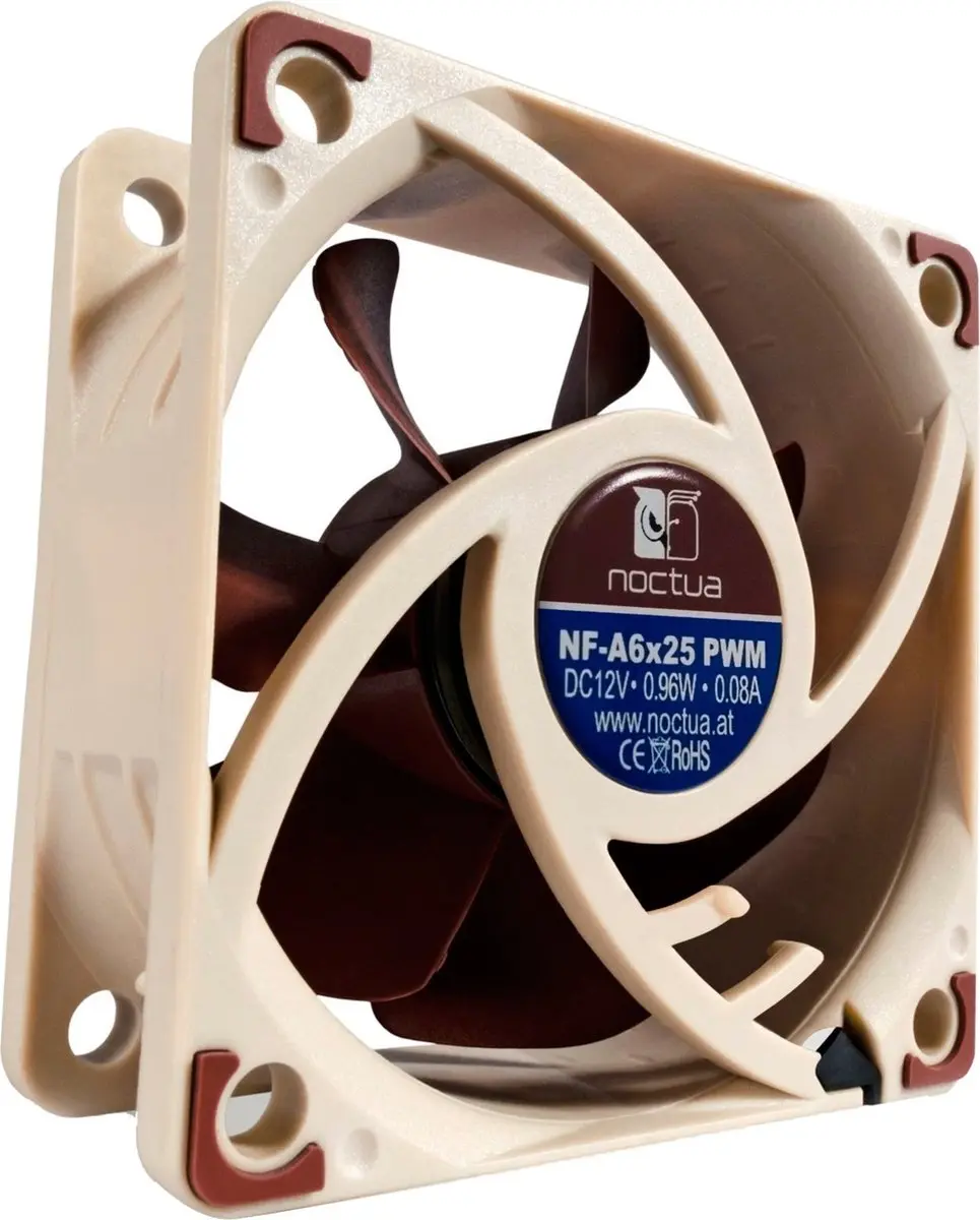 Noctua NF-A6x25-PWM PC Ventilator 6cm - Bruin