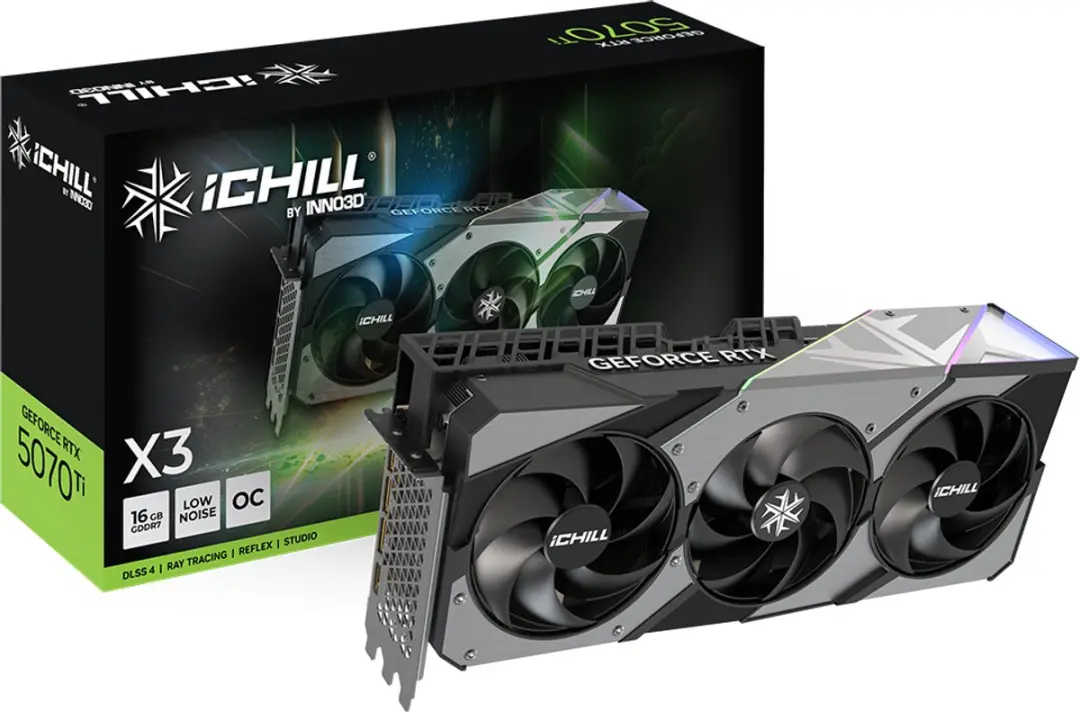 INNO3D iChill GeForce RTX 5070 Ti X3 16GB GDDR7