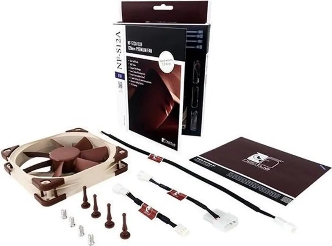 Noctua NF-S12A ULN Ventilator 12cm - Bruin