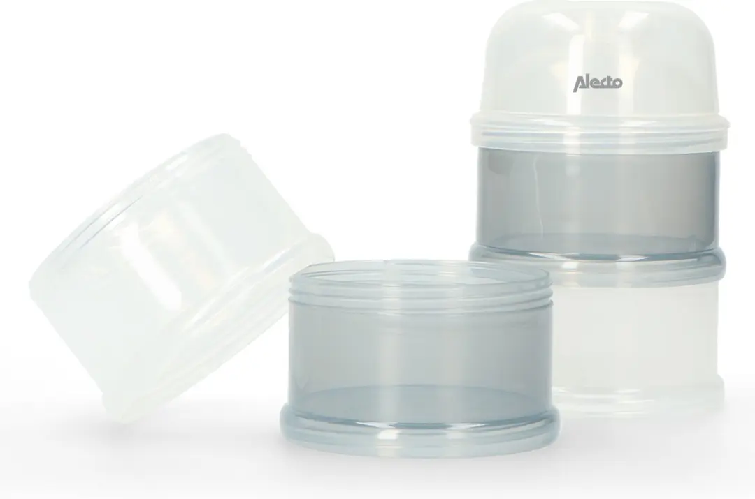 Alecto Baby BF-4 Melkpoedertoren - 400ml - Grijs-Wit