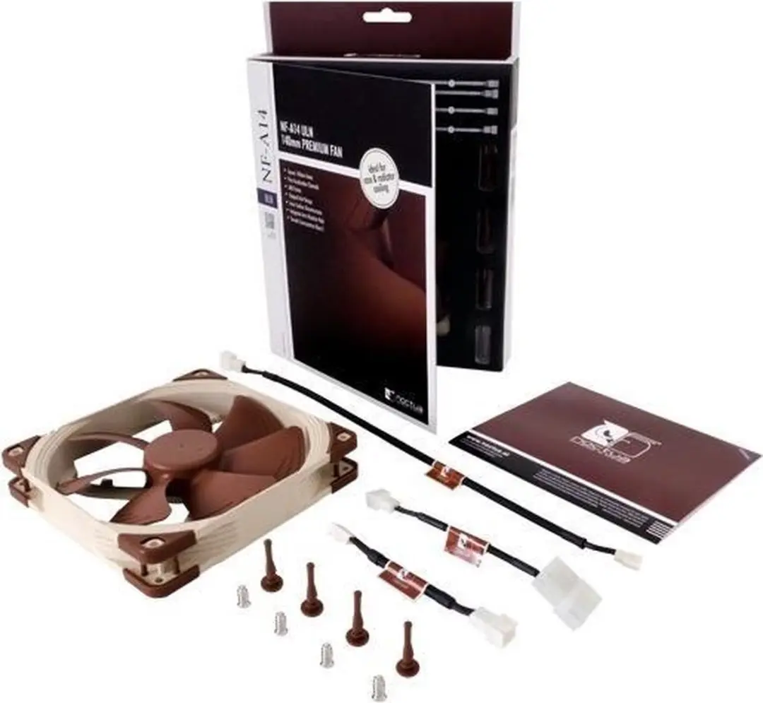 Noctua NF-A14 ULN Ventilator 14cm - Bruin