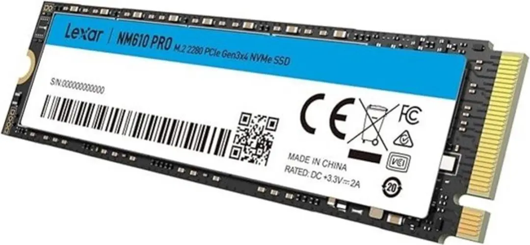 Lexar NM610 PRO M.2 500GB SSD