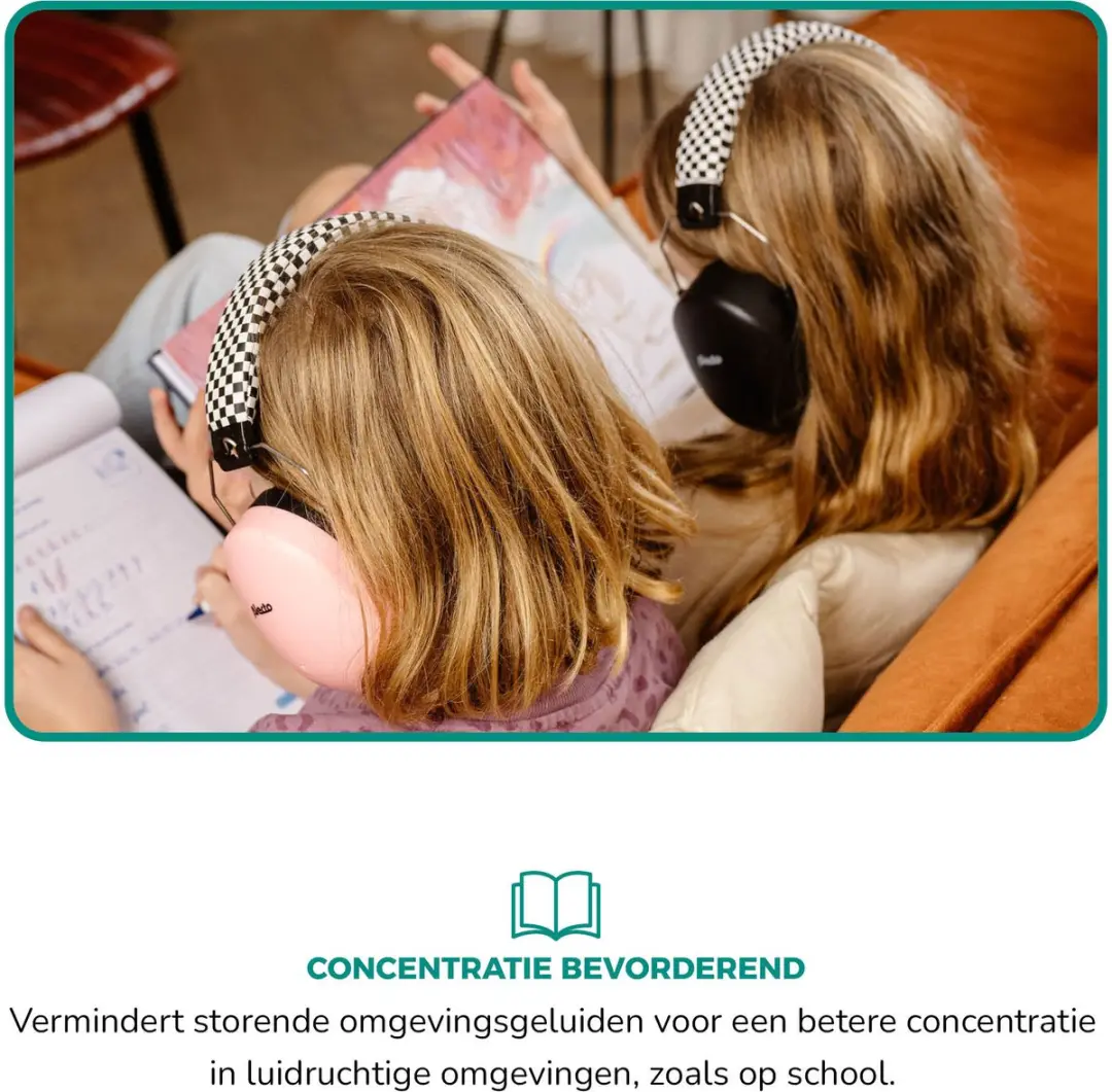 Alecto BV-71 Gehoorbescherming Kinderen - Zwart