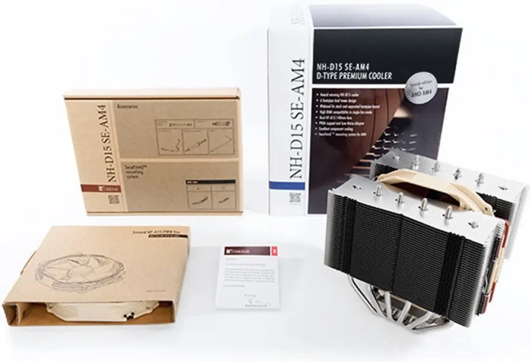 Noctua NH-D15 SE-AM4 CPU-koeler - 2x 14cm