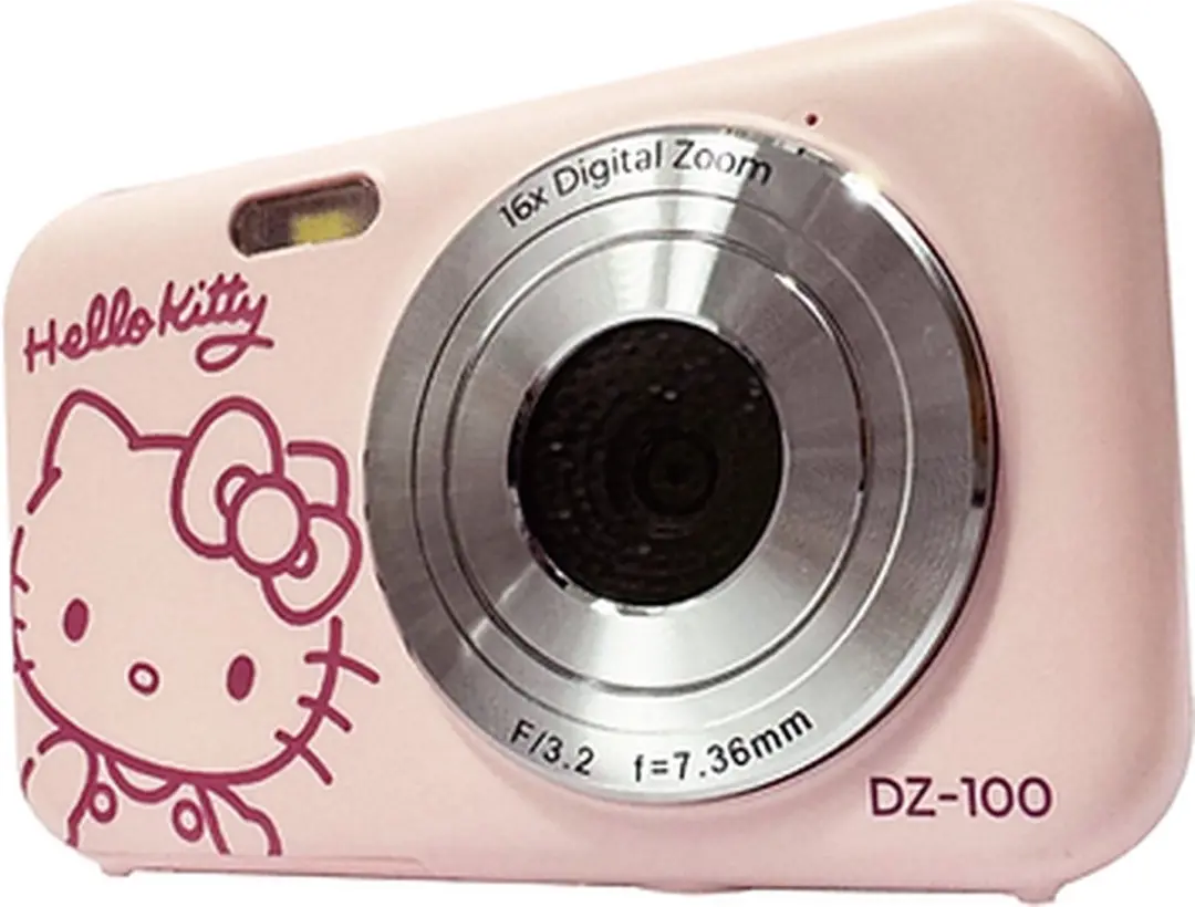 Yashica Hello Kitty DZ-100 Compactcamera - Roze