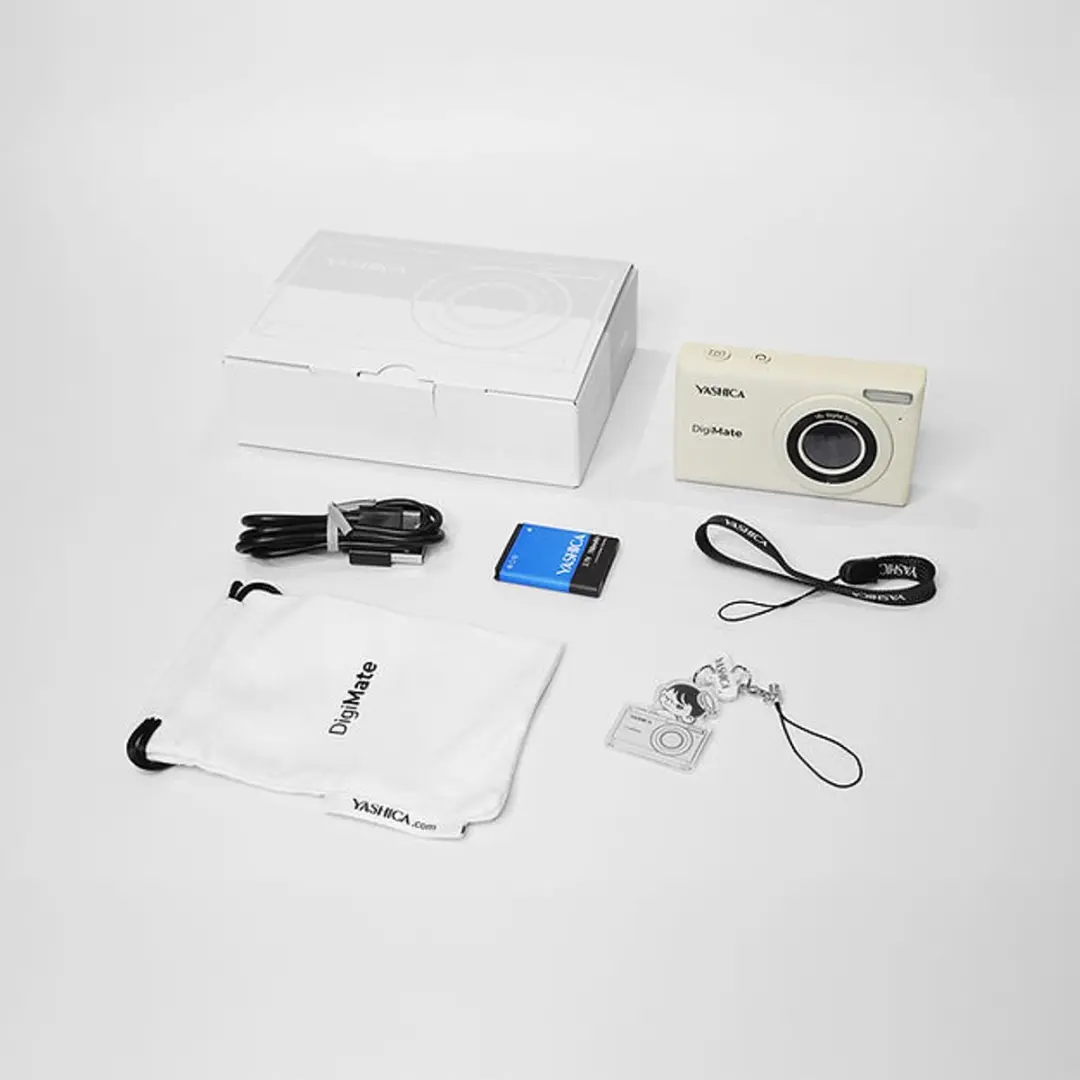 Yashica DigiMate DGM100 Compactcamera 64MP - Wit