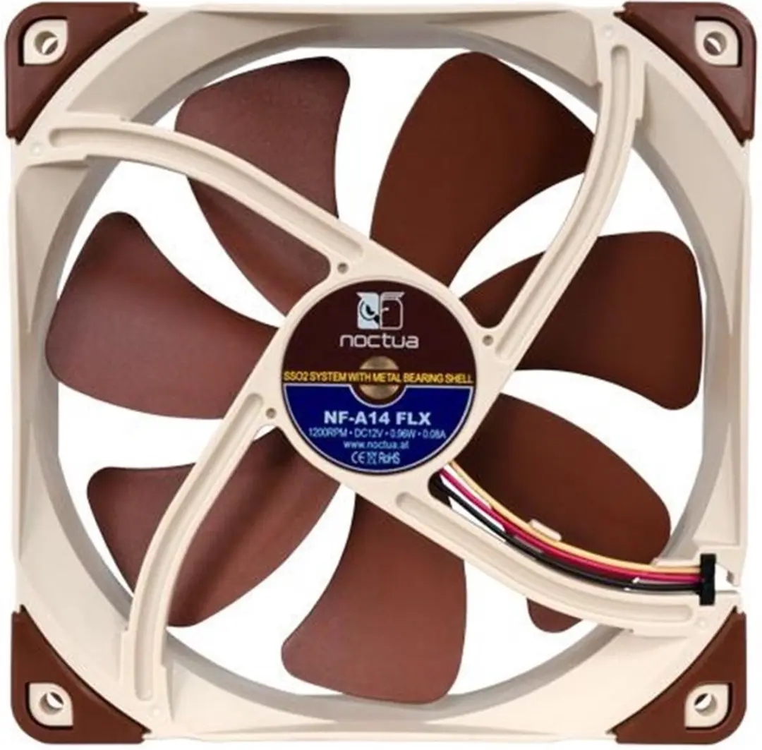 Noctua NF-A14 FLX Ventilator 14cm - Zwart