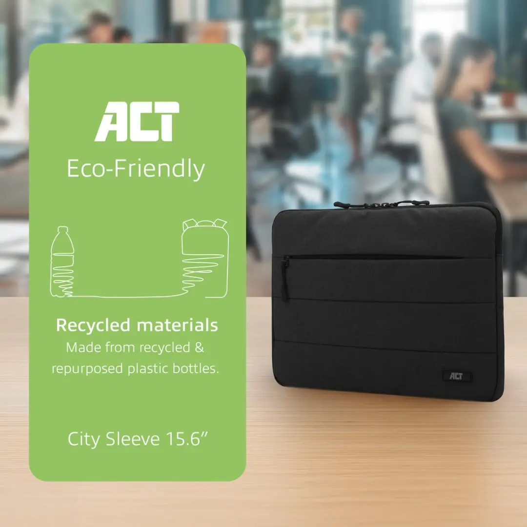 ACT City Laptophoes AC8520 - 15,6" - Zwart