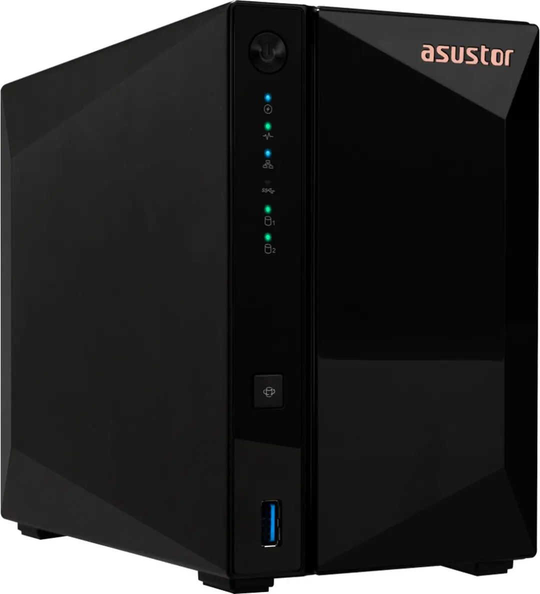 Asustor Drivestor 2 Pro Gen2 AS3302T v2 NAS Server - 2-Bay - 2.5GbE - 2GB RAM - afbeelding 6 van 6