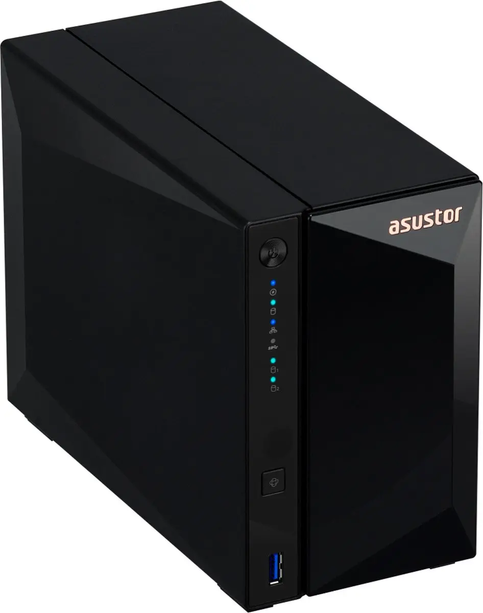 Asustor Drivestor 2 Pro Gen2 AS3302T v2 NAS Server - 2-Bay - 2.5GbE - 2GB RAM