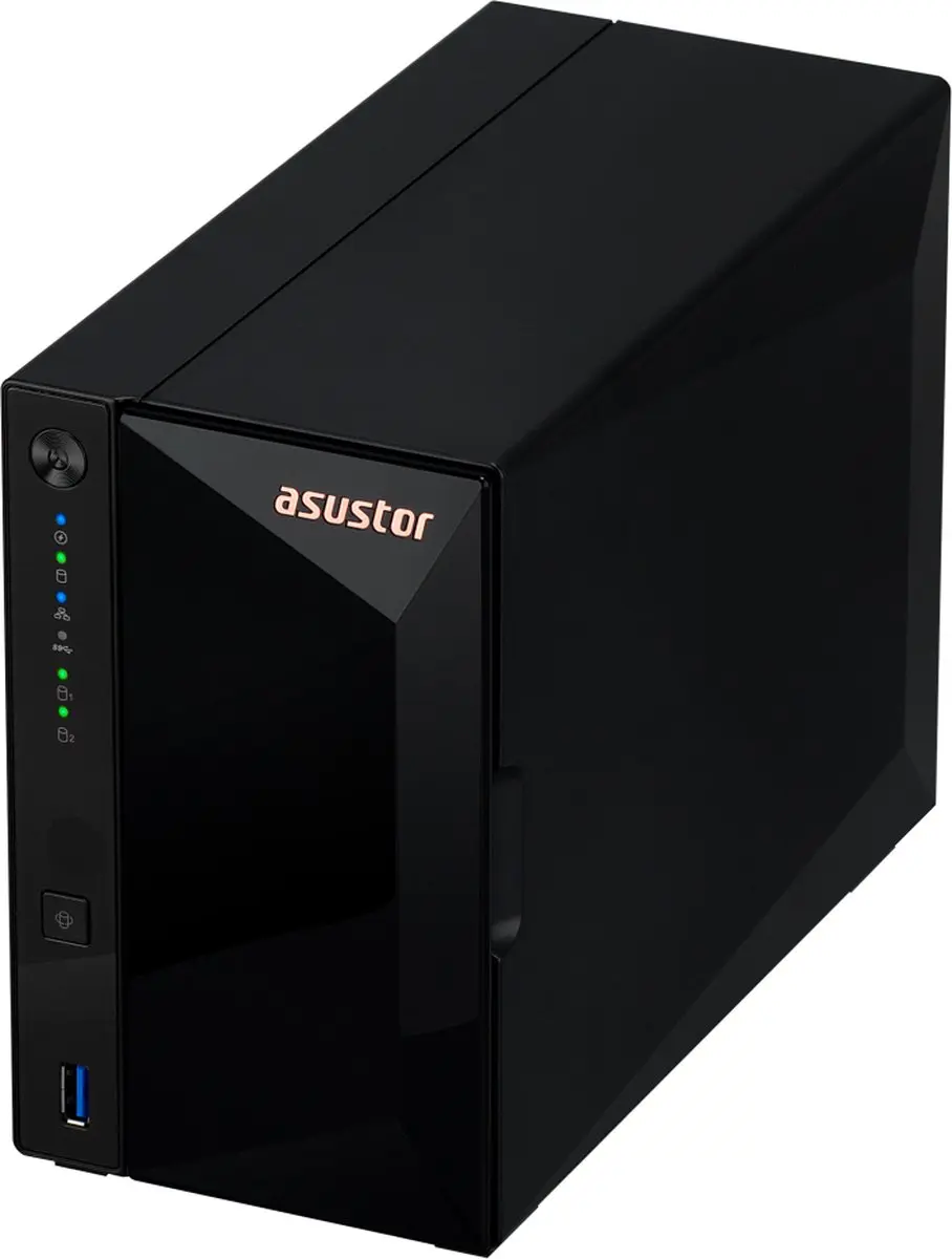 Asustor Drivestor 2 Pro Gen2 AS3302T v2 NAS Server - 2-Bay - 2.5GbE - 2GB RAM