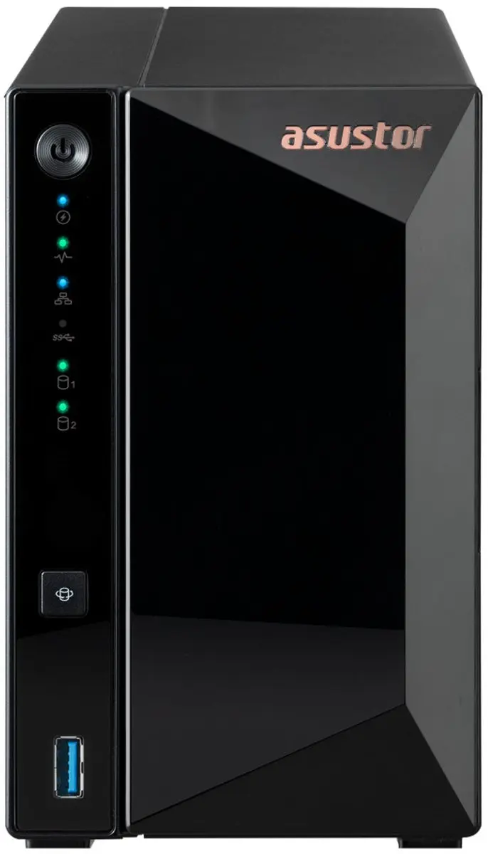 Asustor Drivestor 2 Pro Gen2 AS3302T v2 NAS Server - 2-Bay - 2.5GbE - 2GB RAM