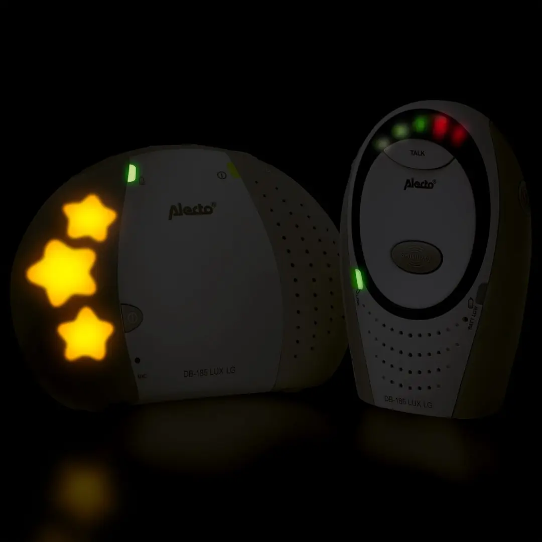 Alecto DB-85 Grijs Full Eco DECT Babyfoon