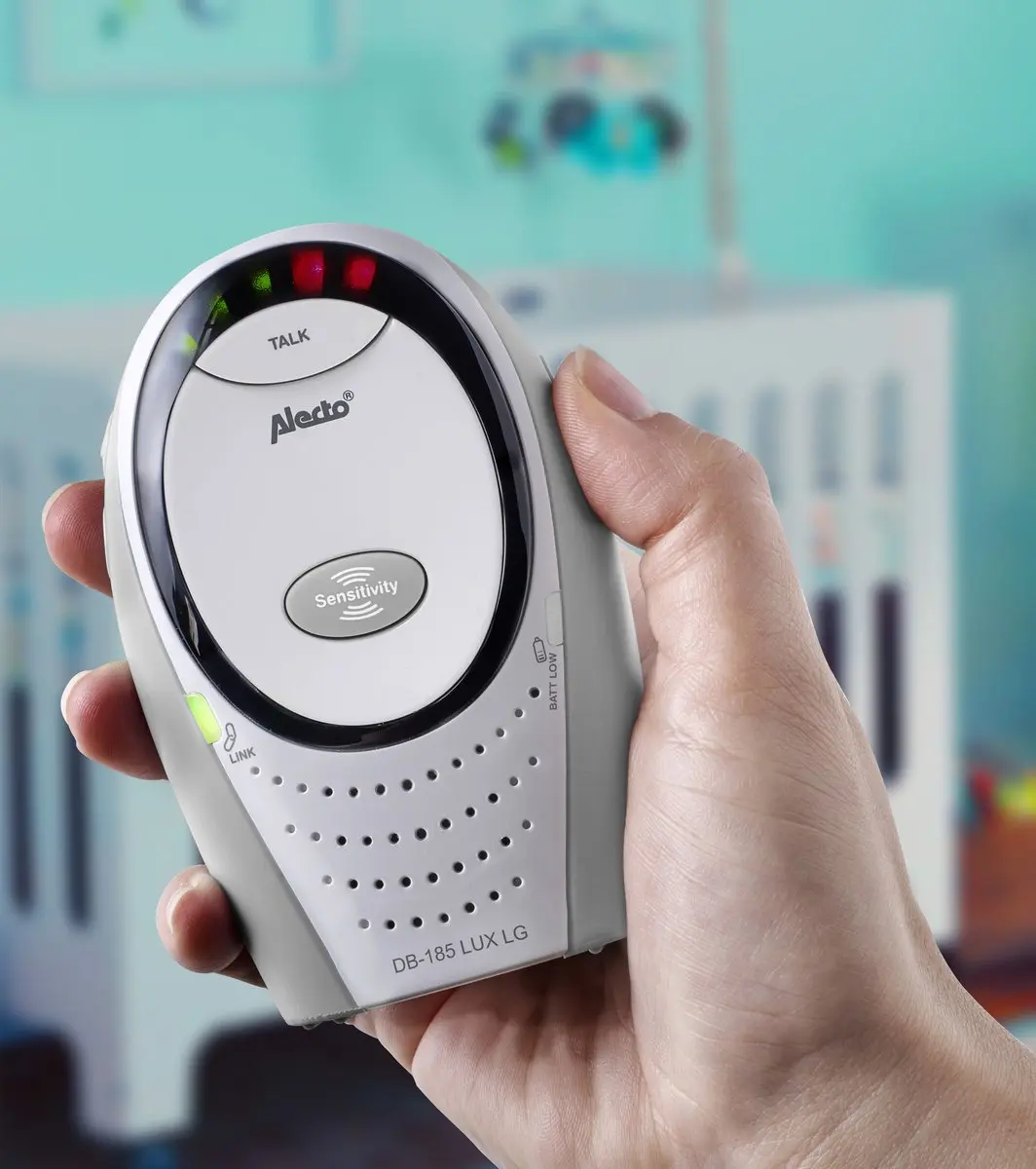 Alecto DB-85 Grijs Full Eco DECT Babyfoon
