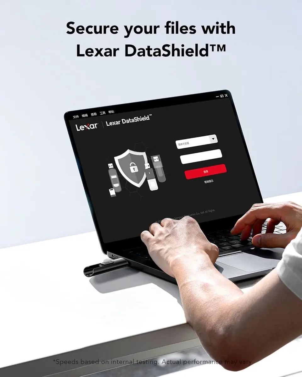 Lexar JumpDrive A30E 128GB USB 3.2 - 2 Stuks - Zwart