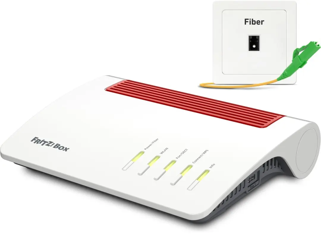 FRITZ!Box 5590 Glasvezel XGS-PON Router - WiFi 6 - Bianco - afbeelding 6 van 6