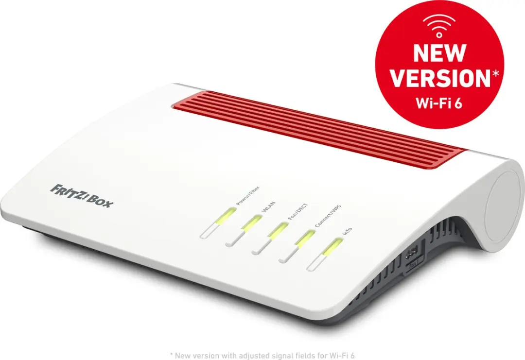 FRITZ!Box 5590 Glasvezel XGS-PON Router - WiFi 6 - Bianco
